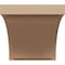 Ekena Millwork 12"W x 12"D x 12"H Wide Helena Rough Cedar Woodgrain TimberThane Corbel, Primed Tan CORUR12X12X12HELRCPR - alternate 6
